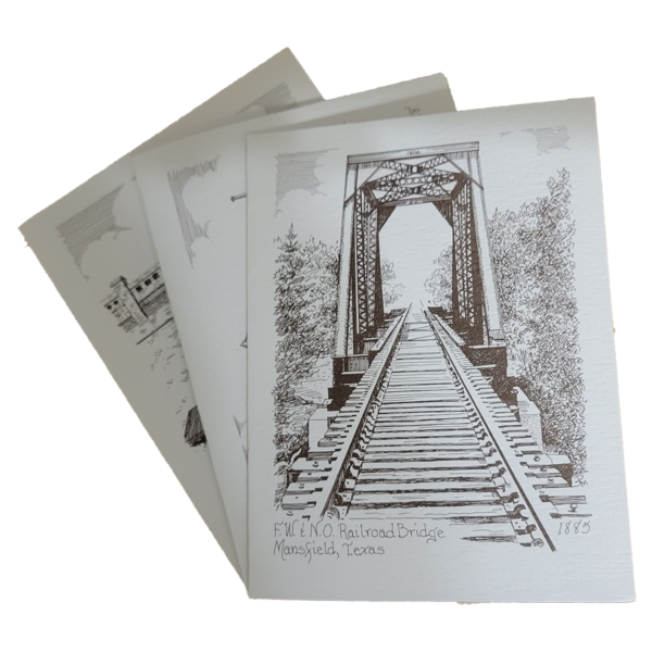 image of Mansfield Historical Society notecards